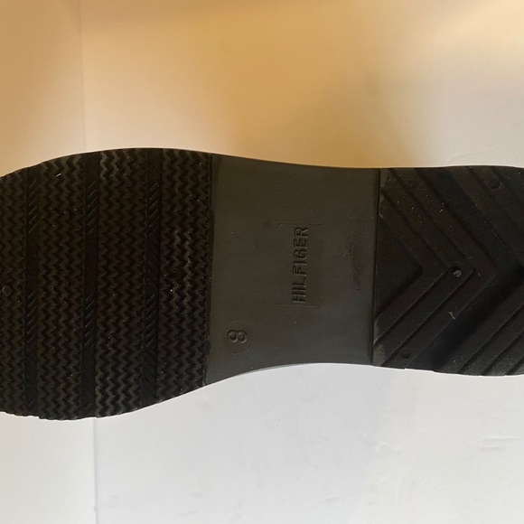 TOMMY HILFIGER- Breezi3 Women's Rubber Slip On Rain Boots Waterproof Sz 8 - Picture 6 of 6